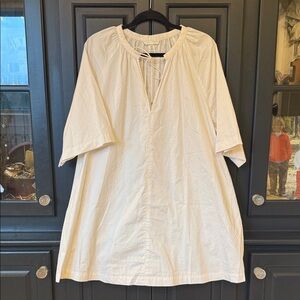 H&M Cream Asymmetrical Dress